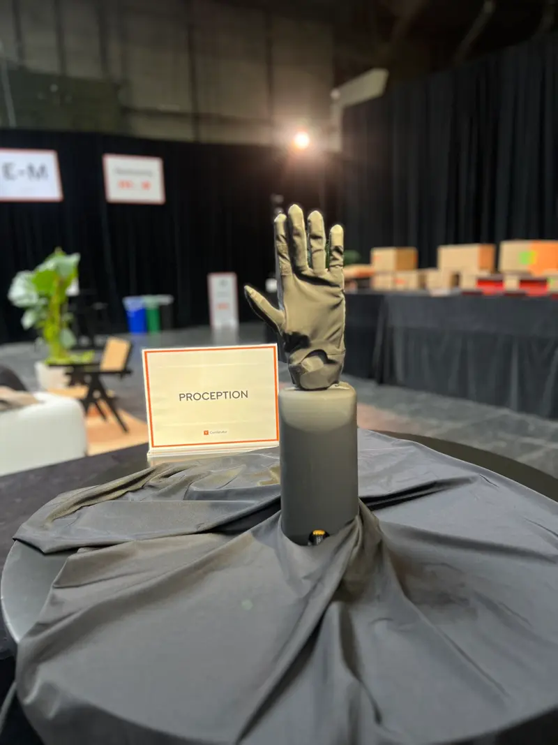 Proception robot hand