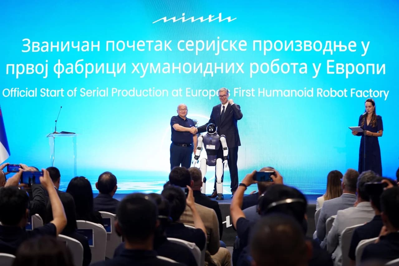 Minth Group and AGIBOT Launch Europe’s First Humanoid Mass Production Line in Serbia
