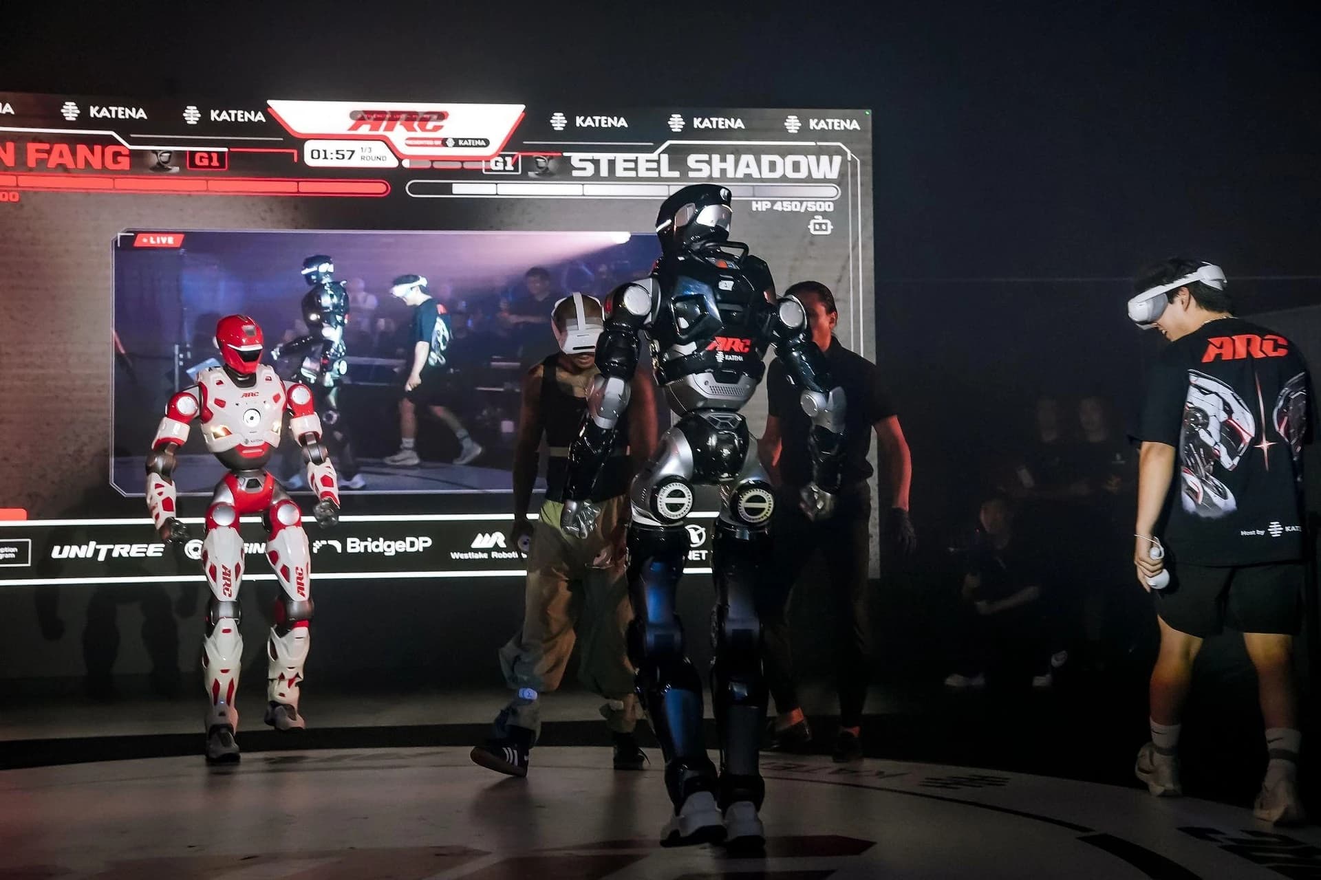 ARC Brings Human-Piloted Humanoid Fights to Singapore