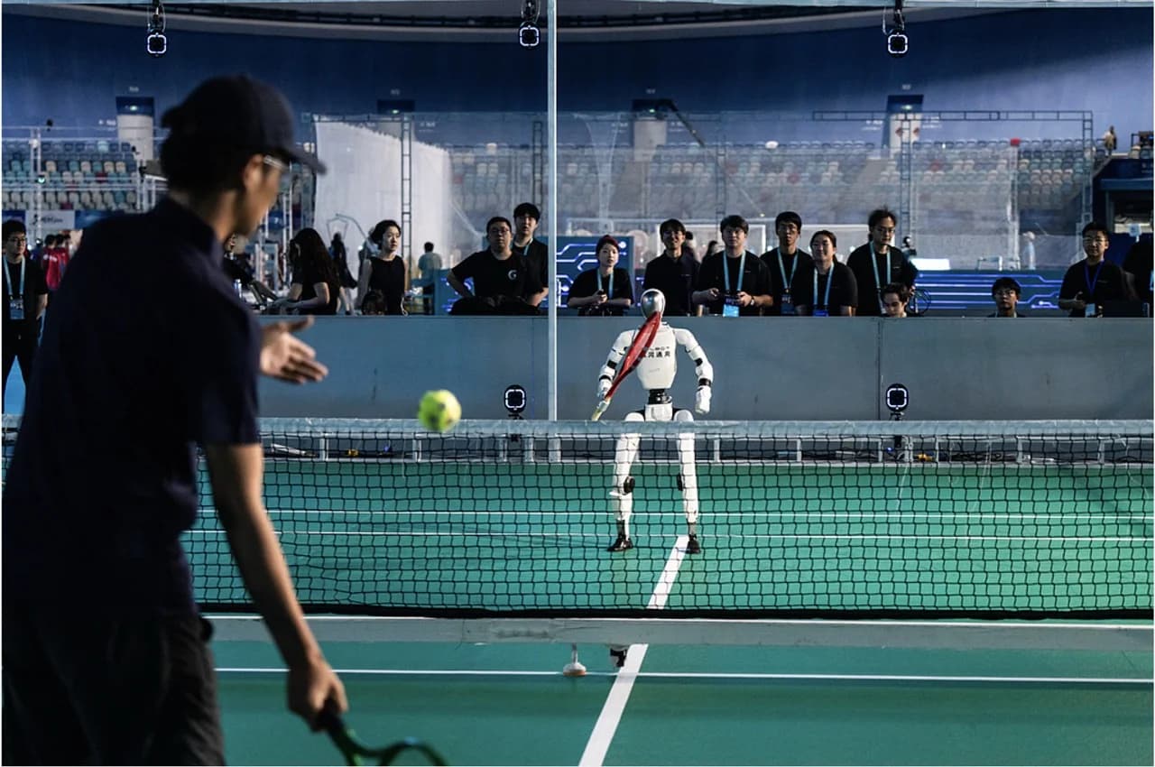 From AlphaGo to AstraTennis: Galbot Humanoids Complete 100+ Consecutive Rallies in Live Tennis Match