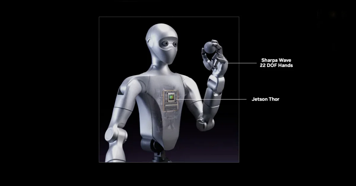 NVIDIA GTC: NVIDIA and Sharpa Unveil Isaac GR00T Reference Humanoid Robot