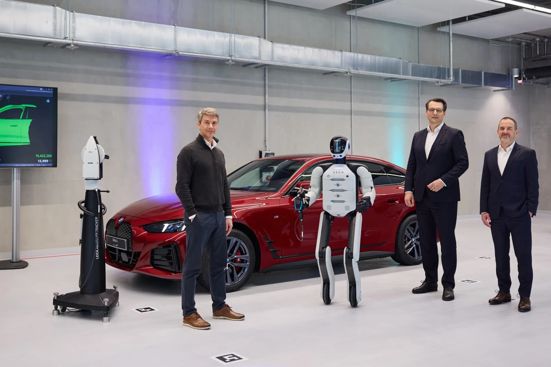 BMW Brings "Physical AI" to Germany with Hexagon’s AEON Humanoid