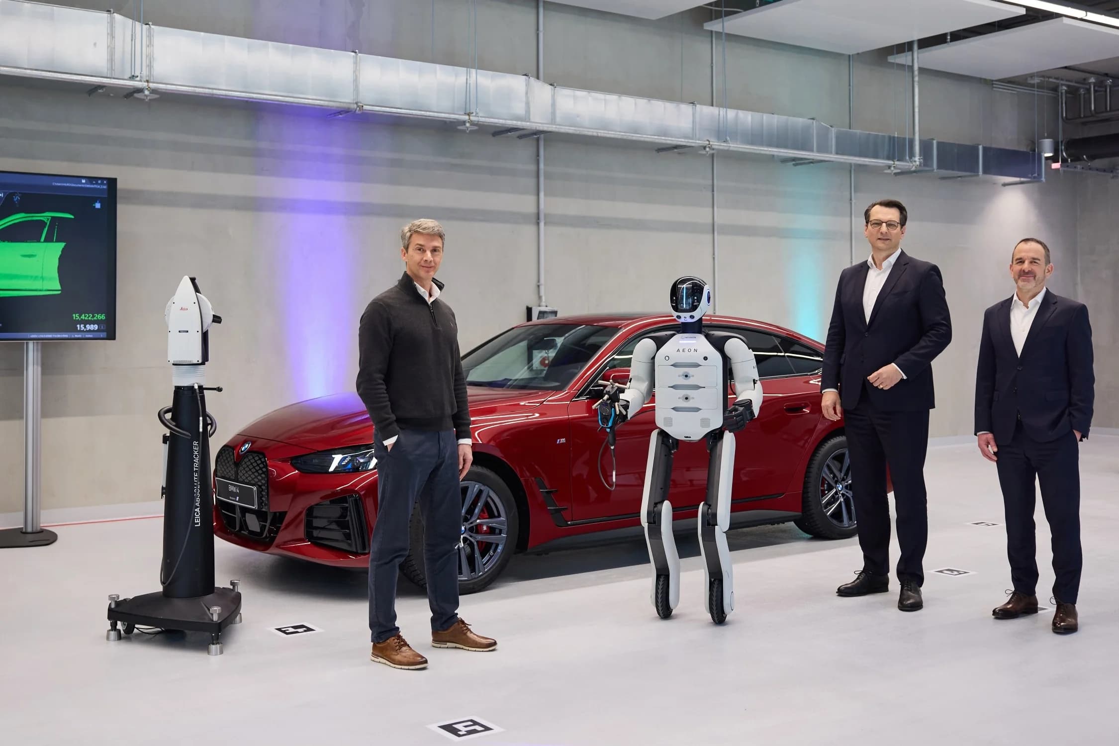 BMW Brings "Physical AI" to Germany with Hexagon’s AEON Humanoid