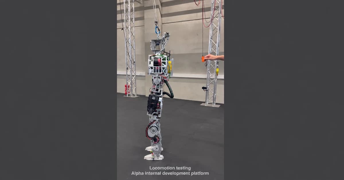 Munich stealth startup shows walking humanoid “Kyle,” targets early 2027 reveal