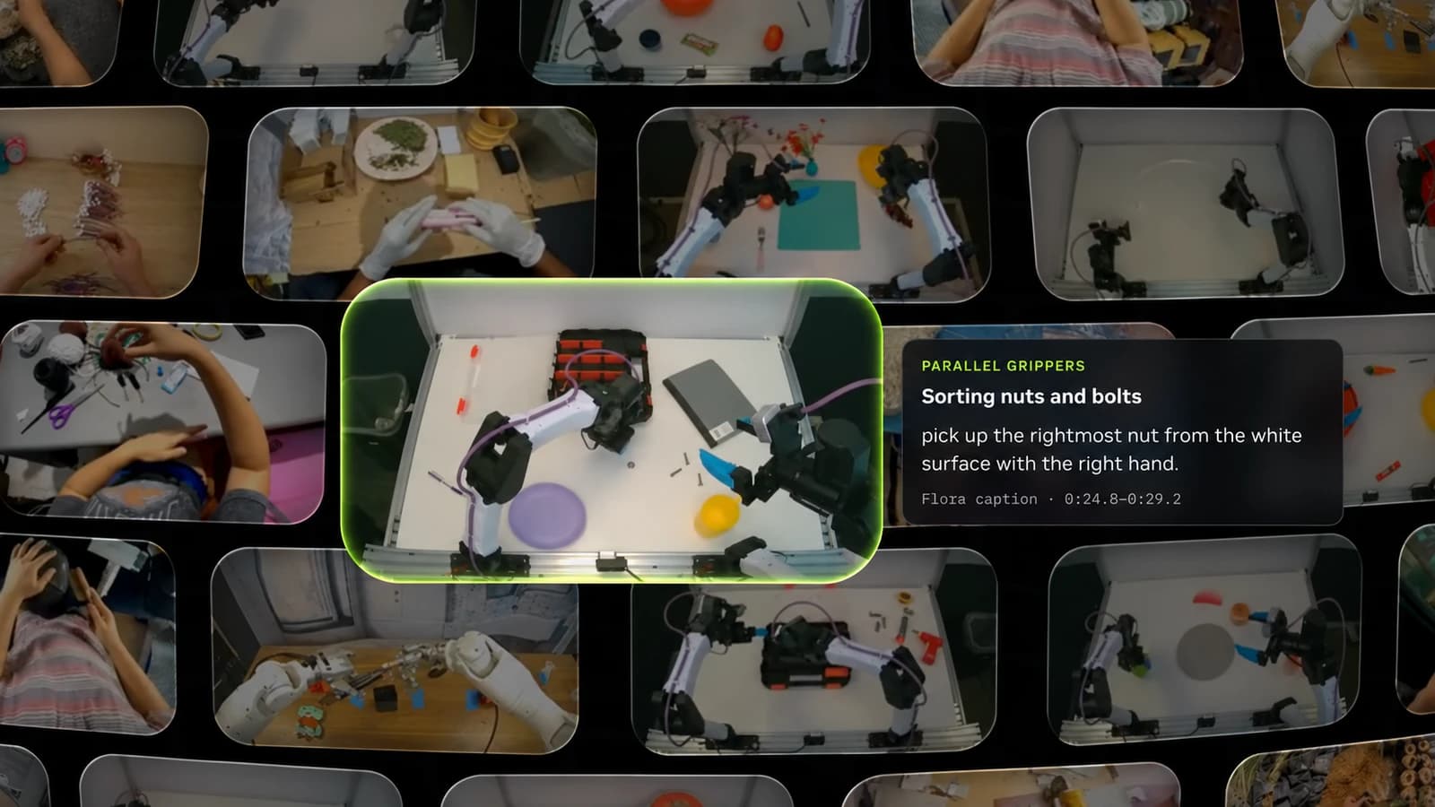 NVIDIA Releases Flora to Turn Robot Videos Into Training Data
