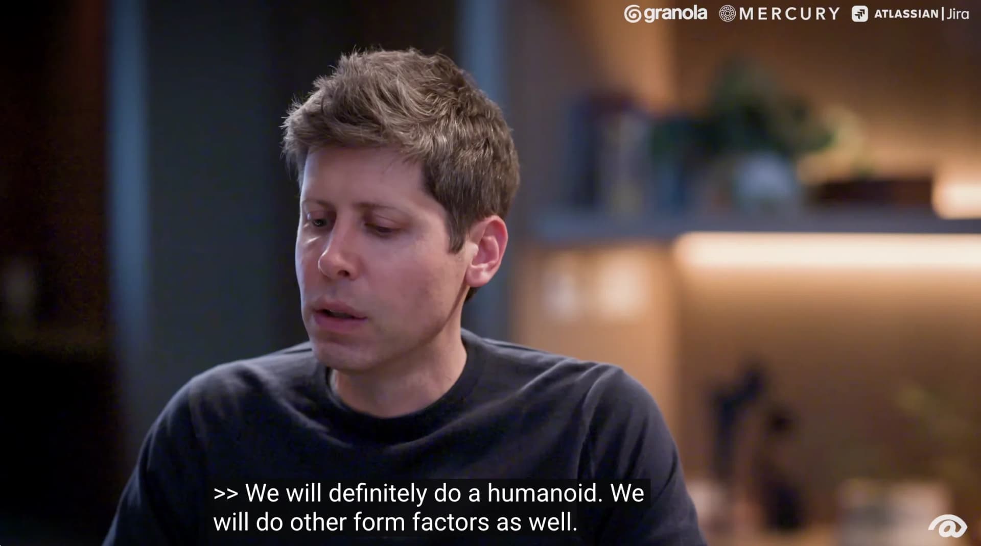Sam Altman Confirms OpenAI "Will Definitely Do a Humanoid"